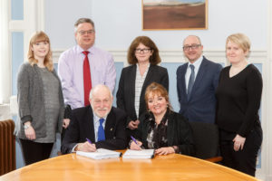 DGHP and SERS Contract Signing